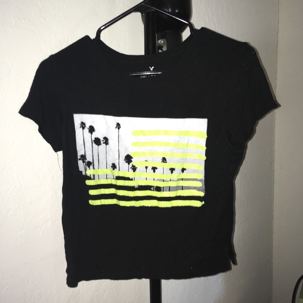 American eagle flag tee